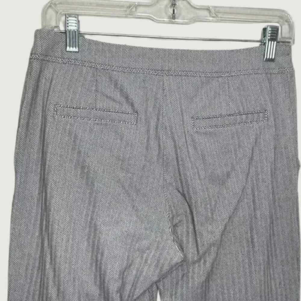 Lululemon Jet Crop Slim Herringbone - Size 6 - White Slate - Picture 7 of 8